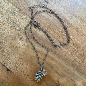 Boho nature inspired necklace